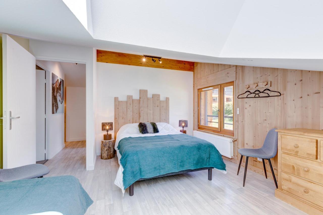 La Poudreuse - Duplex Avec Balcon Vue Montagne - Flumet Bagian luar foto