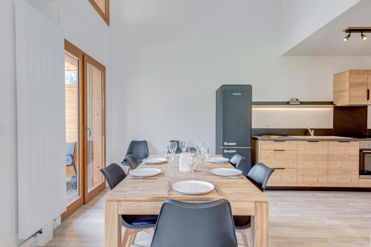 La Poudreuse - Duplex Avec Balcon Vue Montagne - Flumet Bagian luar foto