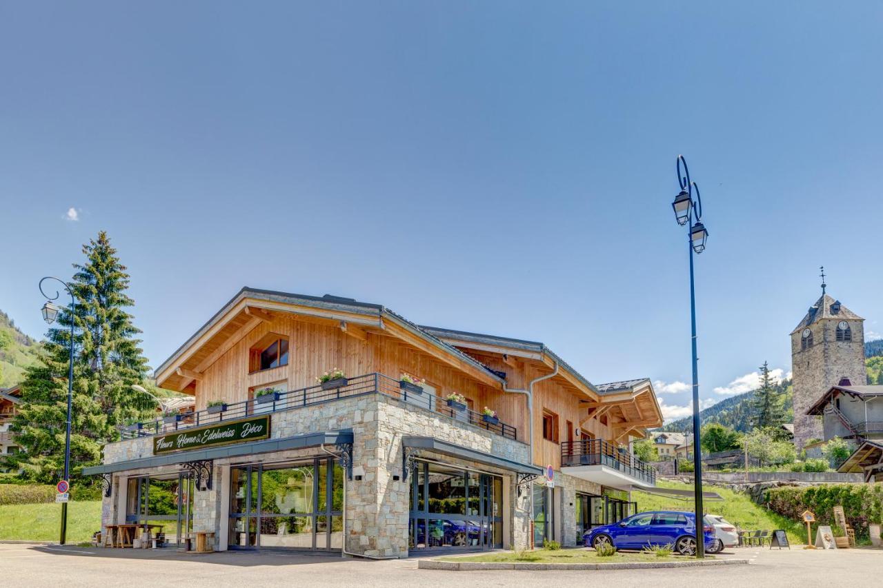 La Poudreuse - Duplex Avec Balcon Vue Montagne - Flumet Bagian luar foto