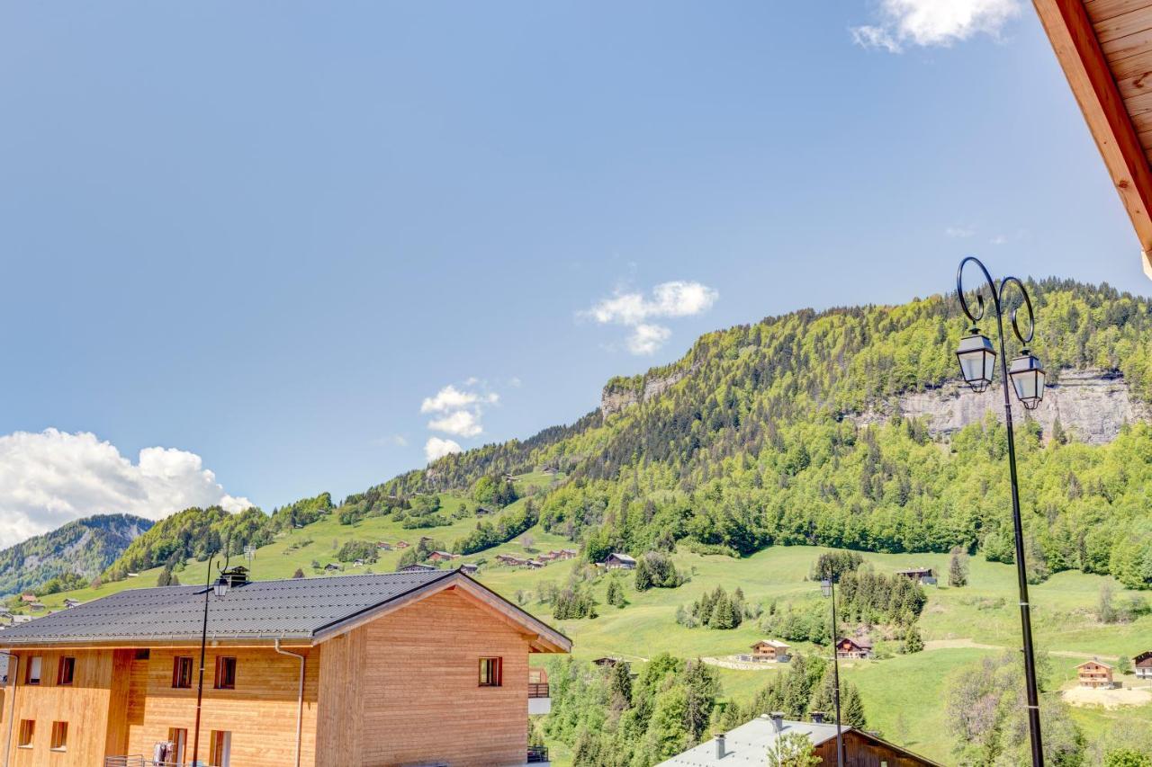 La Poudreuse - Duplex Avec Balcon Vue Montagne - Flumet Bagian luar foto