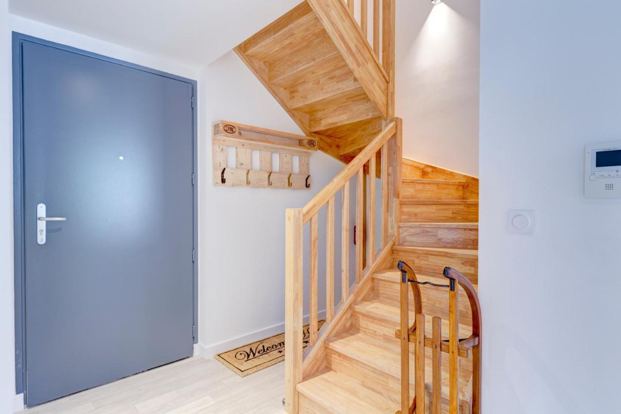 La Poudreuse - Duplex Avec Balcon Vue Montagne - Flumet Bagian luar foto