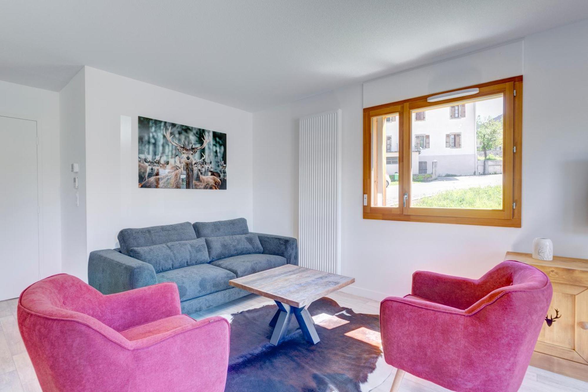 La Poudreuse - Duplex Avec Balcon Vue Montagne - Flumet Ruang foto